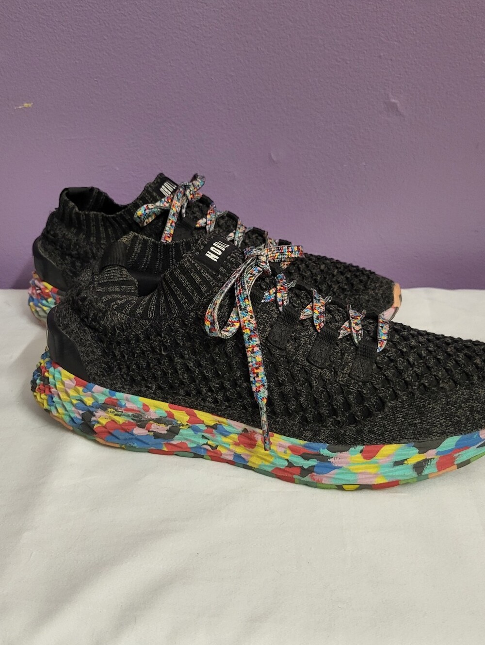 Colorful NOBULL Wild Runners All Day Knit Sneakers Slip-on Shoes Unisex Mens 8.5 - Picture 5 of 14